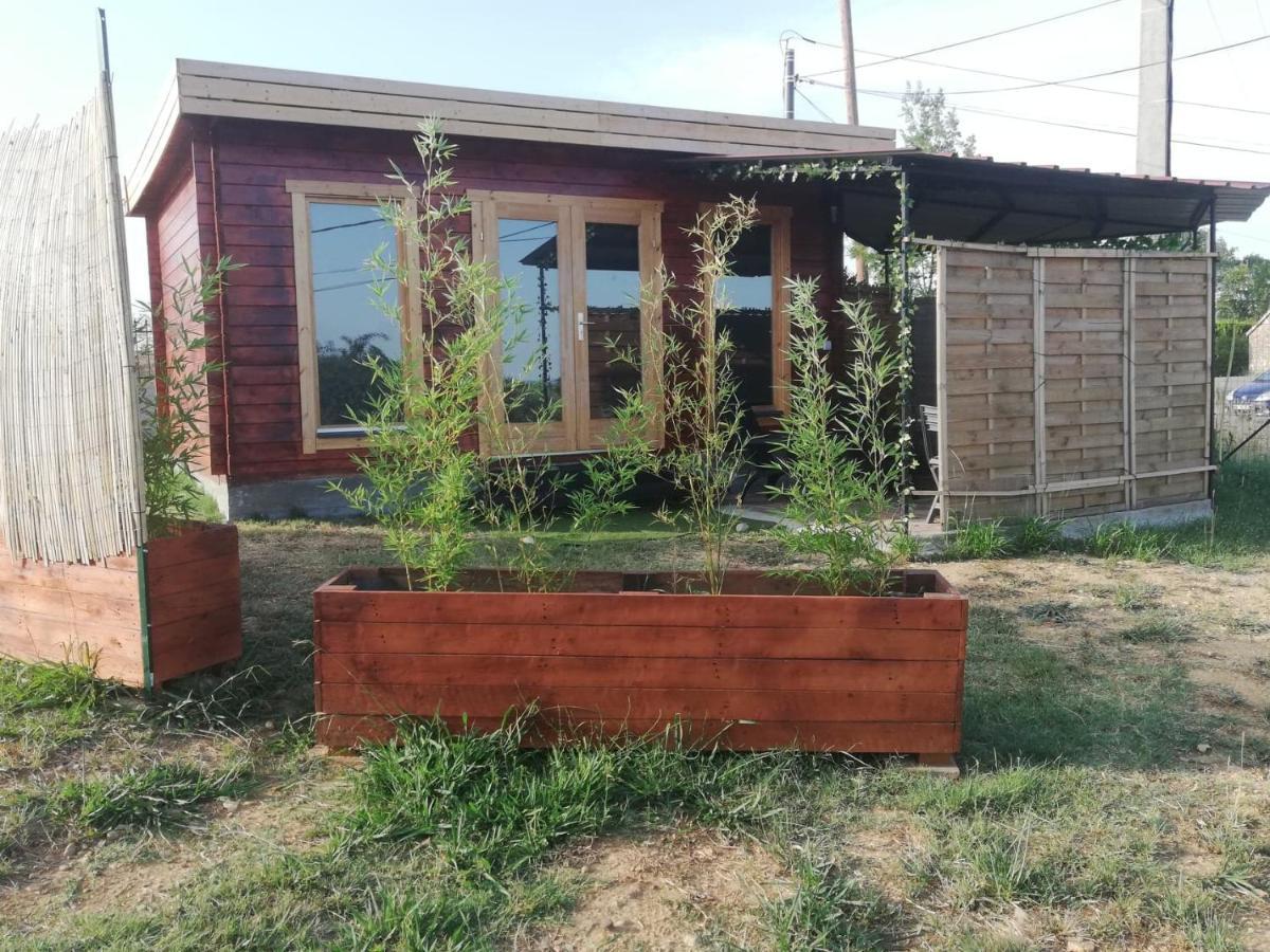 Charmant Chalet pour 2 personnes SPA privé Massillargues-Attuech Exterior foto