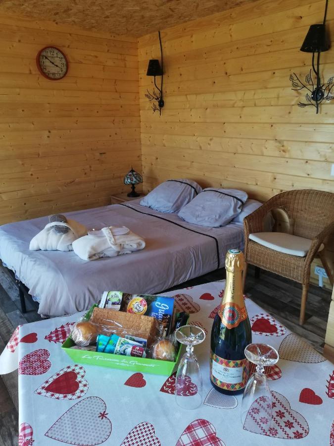 Charmant Chalet pour 2 personnes SPA privé Massillargues-Attuech Exterior foto