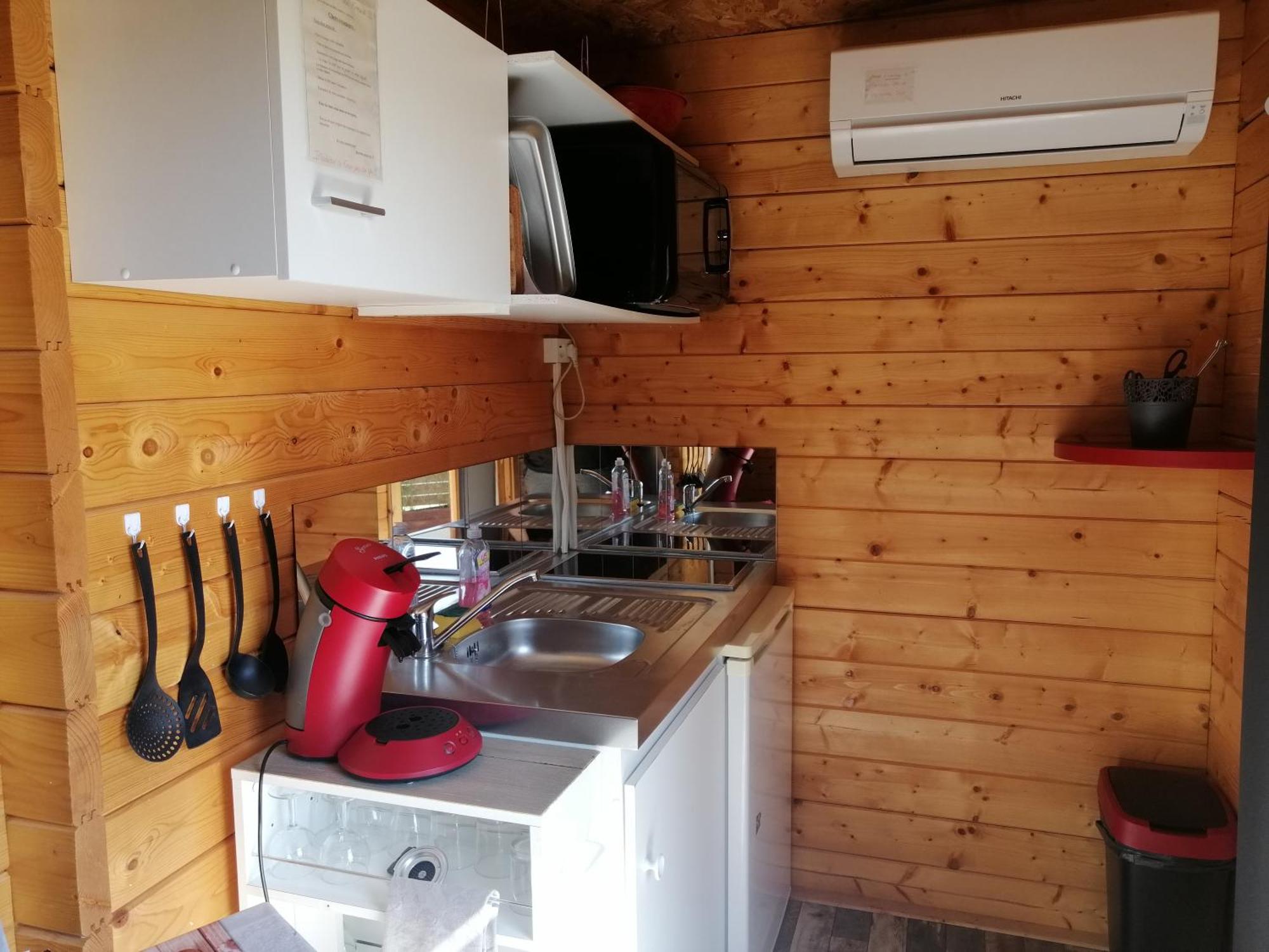 Charmant Chalet pour 2 personnes SPA privé Massillargues-Attuech Exterior foto